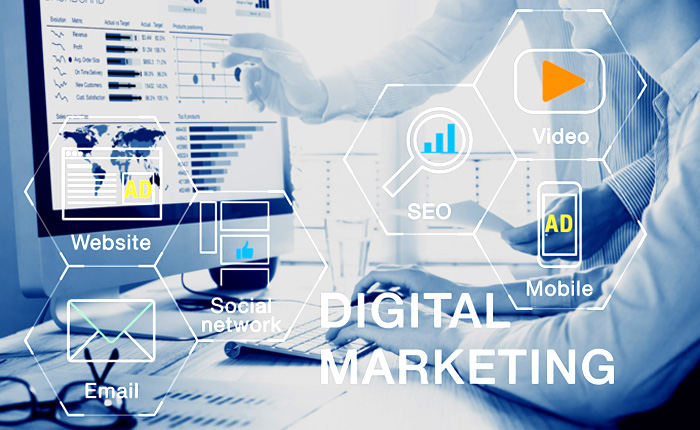 Digital Marketing page